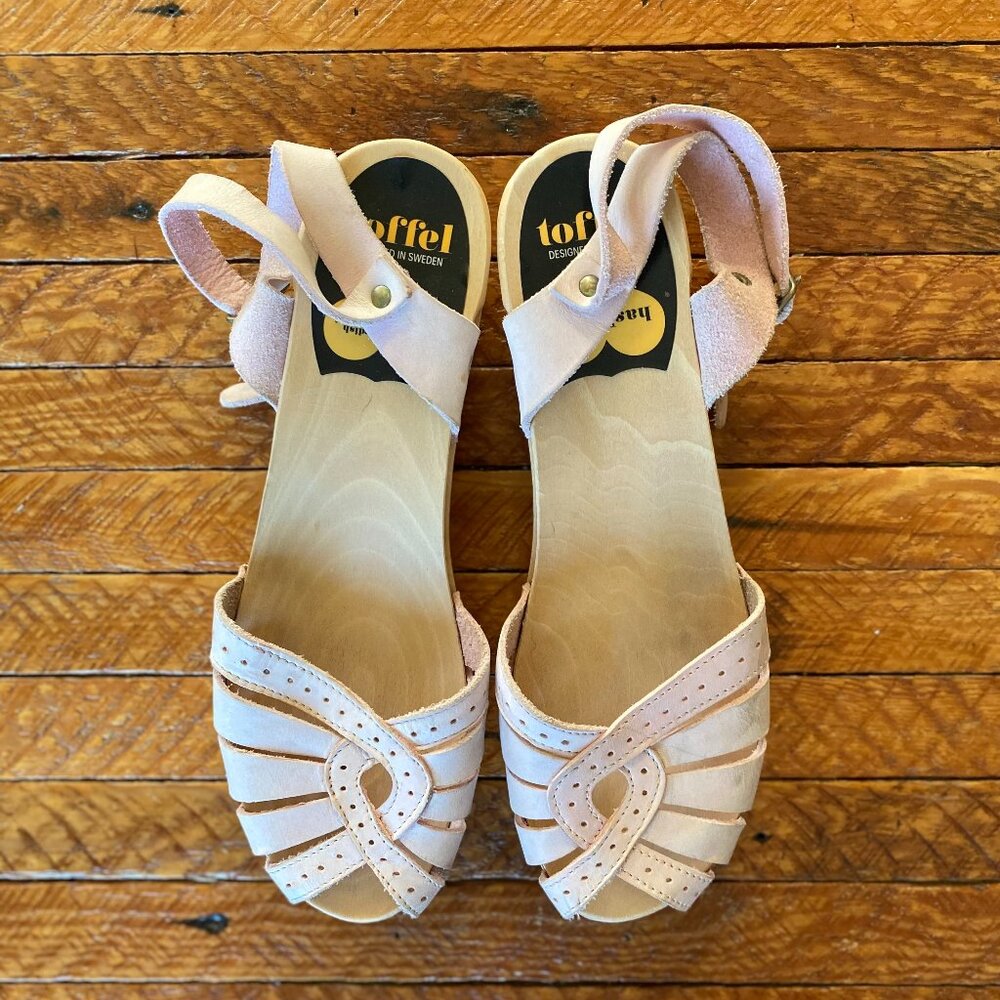 Swedish Hasbeen clog sandals